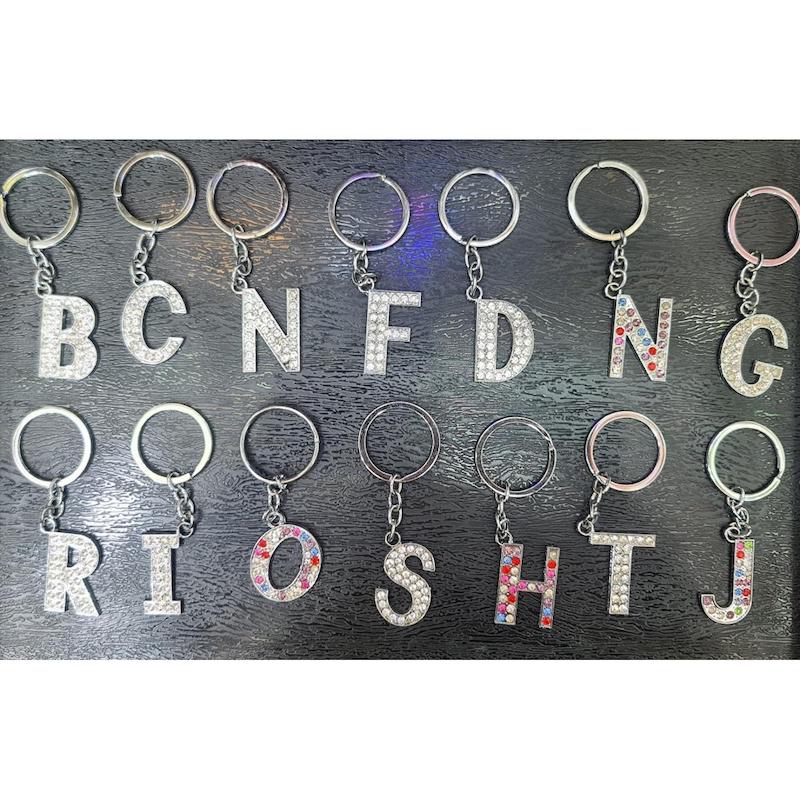 Picture of lette key ringlette key ring  A B C D E F G H l J K L M N O P Q R S T U V W Y Z all available