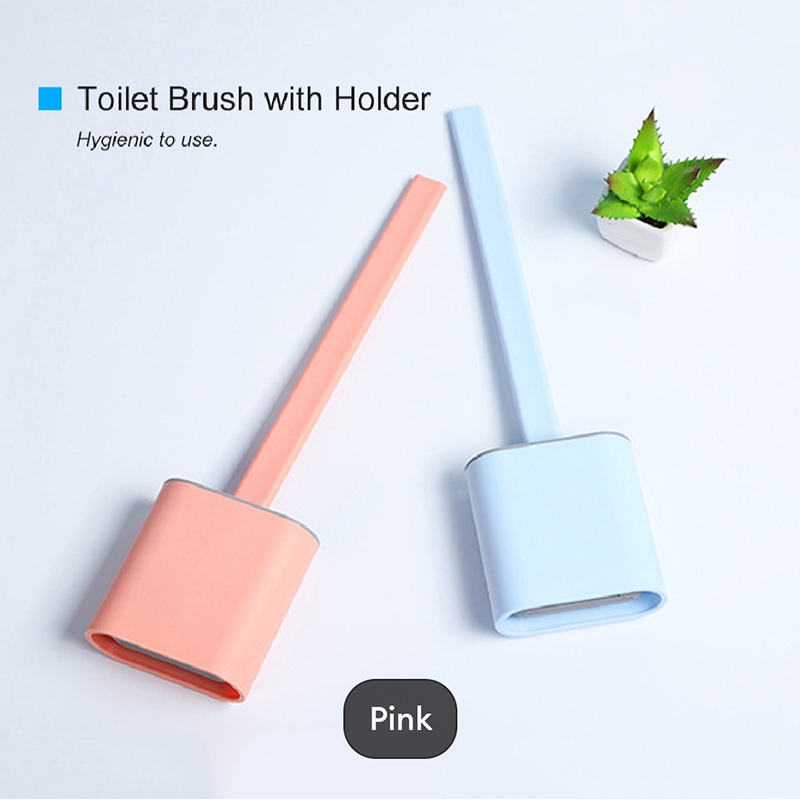 Picture of Highlights • Easily remove dead corner stains with the flexible but sturdy TPR brush head, you don't need to apply too much force. • Non-scratch TPR bristles scrub and remove debris in toilet bowl without making invisible micro scratches. • Ventilation sl
