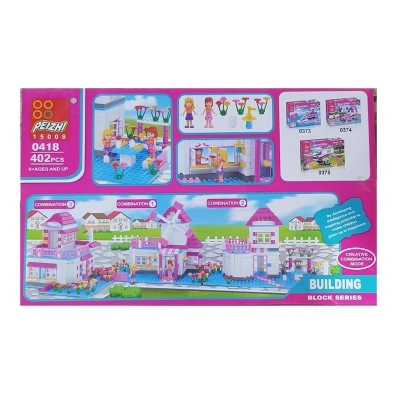 Picture of Happy Holiday Lego City Compatible Building Block For Girl 402 Peace - Multicolor