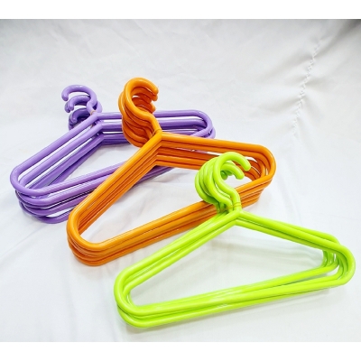 Picture of HANGERS 6 pcs/lot Children Adult Non-Slip Metal Shirt Trouser Hook Hangers Coat Hanger Clothes Accessories Rack- Hanger