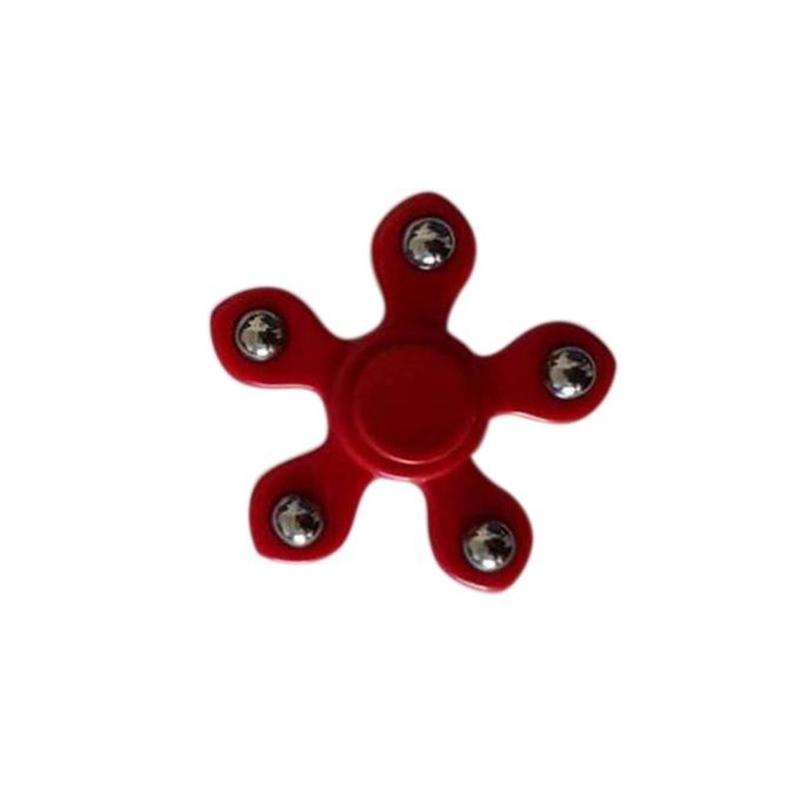 Picture of Five Arms Fidget Spinner - Dark Red