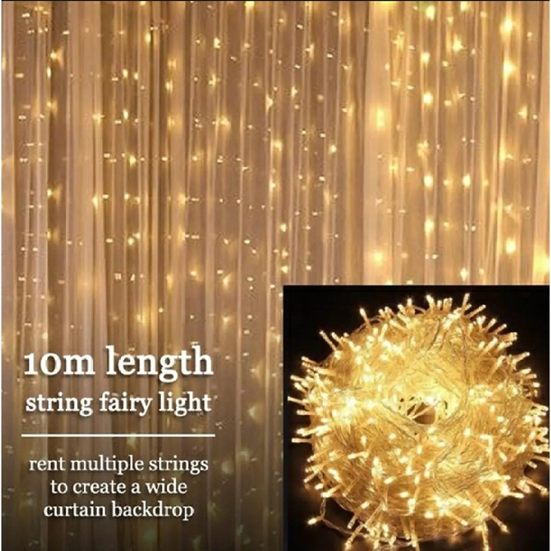 Picture of Fairy Decorative 100 Led Golden Color 33 Feet Waterproof Led Light