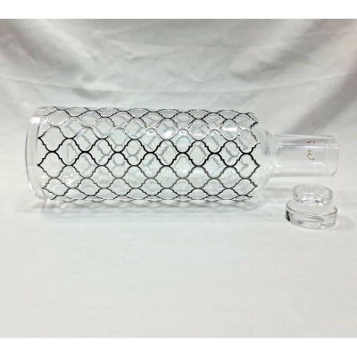 Picture of Exclusive water bottle shape Milk, water, oil vinegar bottles of glass made juice bottle rooh afza bottle