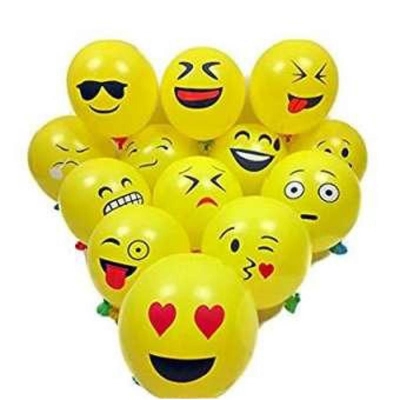 Picture of Emoji Balloon-Yellow
