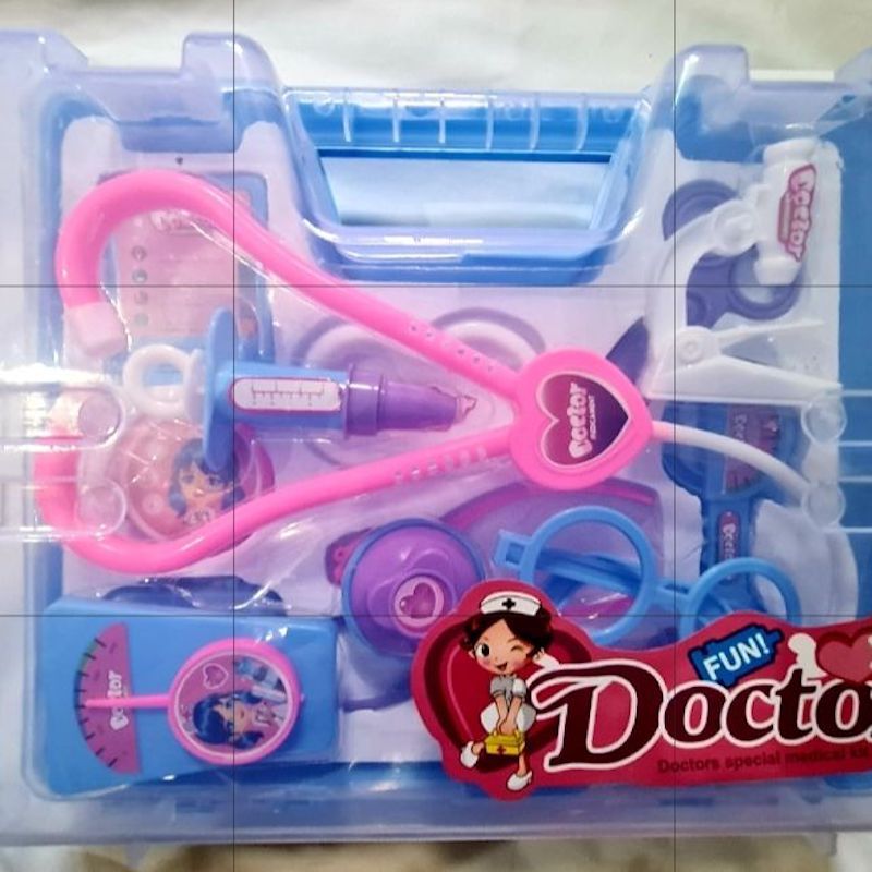 Picture of Doctor Toys For Kids Pretend Play Doctor Sets Child Doctor Bag Toy Set Gifts Kids Educational Pretend Medicine For Girl