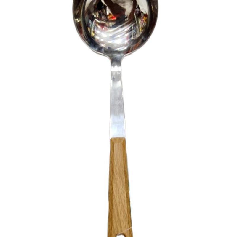 Picture of Curry Spoon/Thai Curry Spoon/ Dall/dabbu Spoon/Stainless Steel Serving Spoon-10inch