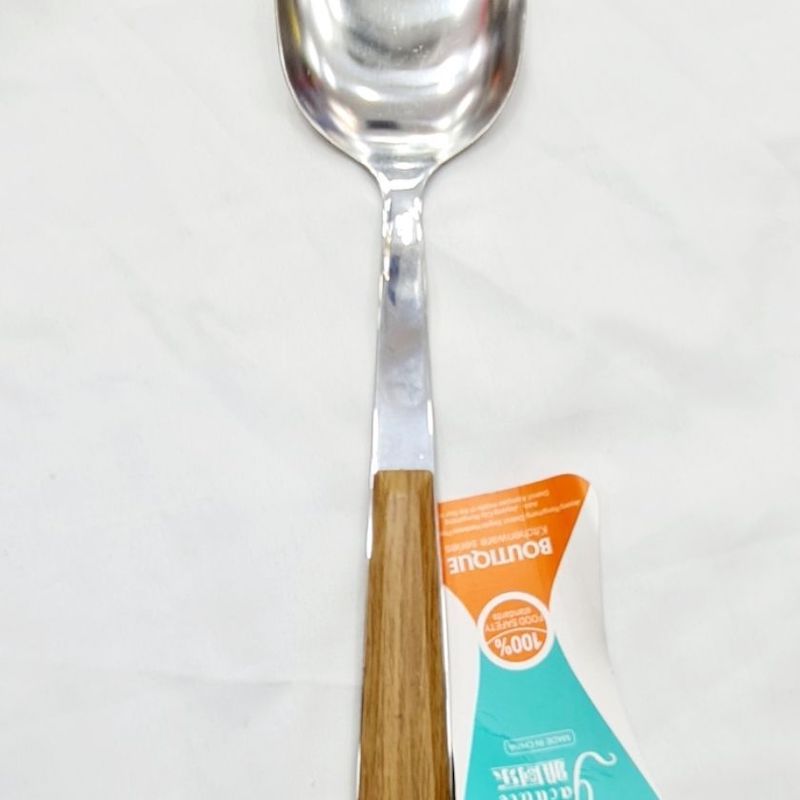 Picture of Curry Spoon/Thai Curry Spoon/ Dall/dabbed Spoon/Stainless Steel Serving Spoon-10inch
