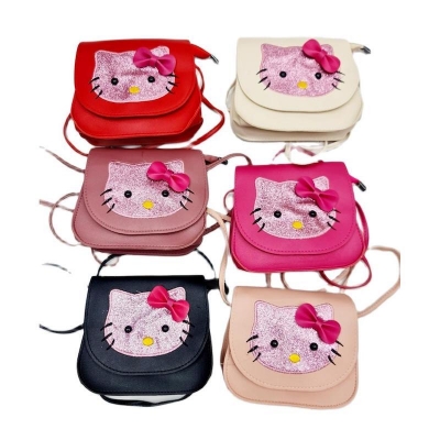 Picture of China Cute Hannah Montana frozen Cartoon Shape Stylish Shoulder Bag For Girls Or Kids Bag Cute Frozen Twist Lock Shoulder bag / Party Bag