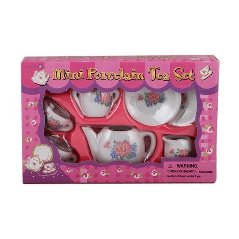 Picture of Ceramic Mini Porcelain Tea Set - White