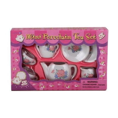 Picture of Ceramic Mini Porcelain Tea Set - White