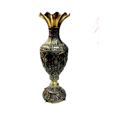 Picture of Brass flower vase antique metal colour