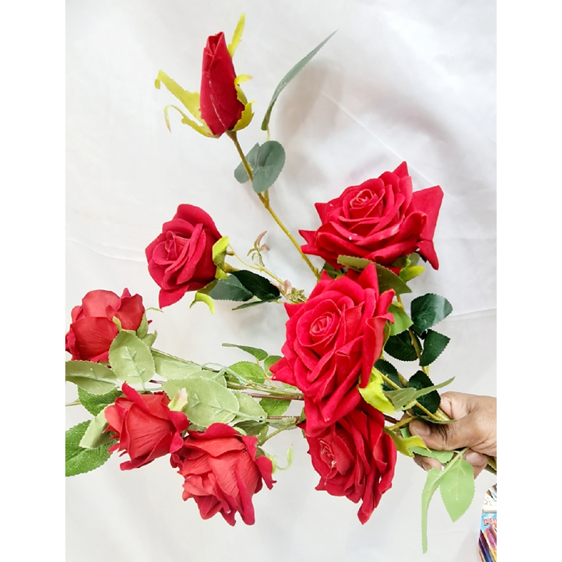 Picture of BIG SIZE LONG Fantastic Flowers Artificial Rose Stick with Realistic