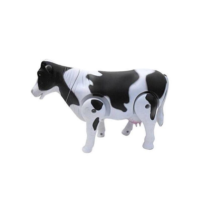 Picture of Battery Operated Milk Cow Toy - Black and White