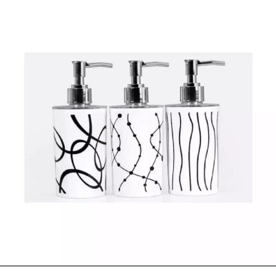 Picture of Bathroom soap dispenserhand-wash refile bottle Whit Shyam jar