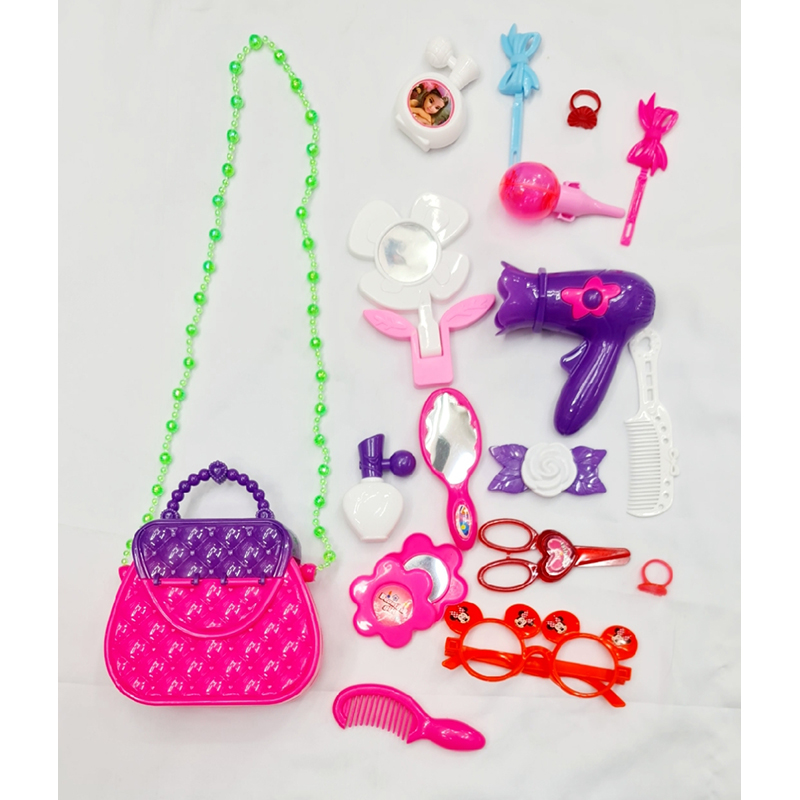 Picture of Baby Makeup Set For kids Plastic Product Ladies Makeup Pretend Role Play Beaut Set Toy For3Year+ Kids