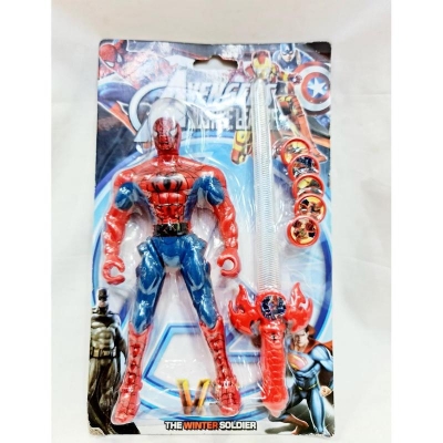 Picture of Avengers 2 Age Of Ultron Iron man Spider-Man Captain America batman PVC  Figure Model Toys -kids