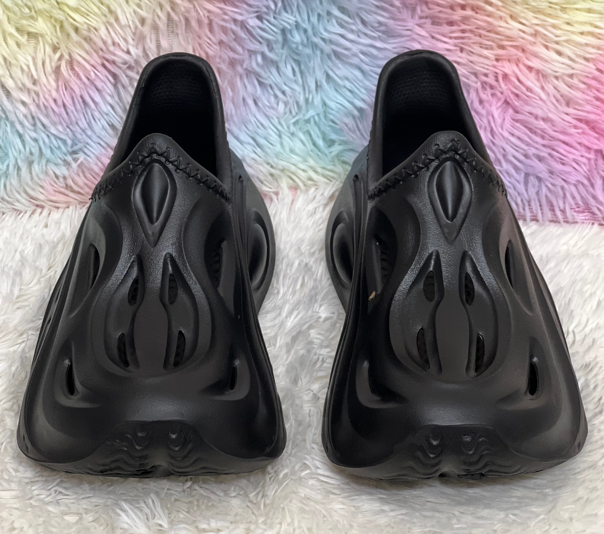 Picture of Mens NexWave Foam Motion Breathable Comfortable Outdoor Beach Crocs Clogs Shoes Sandal Black