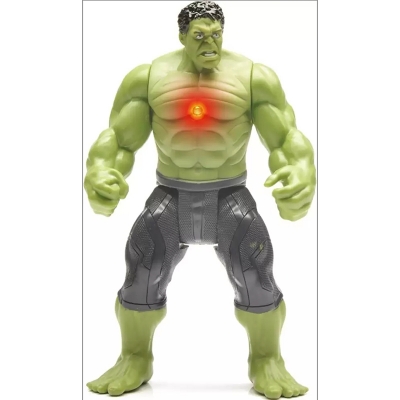 Picture of Action Super Hero New Design Avengers HULK 4 PVC Series Marvel Figure Model Toy With Lighting For Kids