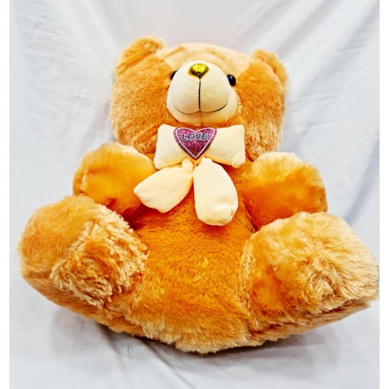 Picture of 44cm  valentine gift Teddy Bear Kids Toys & Plush Girls Valentine Day Gift Soft Plush Princess GIRL'S Toy Romantic Family Panda Doll Bear Hug CHILDREN'S