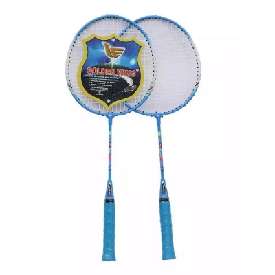 Picture of 2 In 1 Baby Racket For kids Golden Wing a pair badminton racket For Kids - Blue