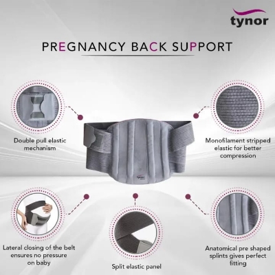Picture of Tynor Pregnancy Back Support Belt – Comfort & Care for Expecting Mothers
