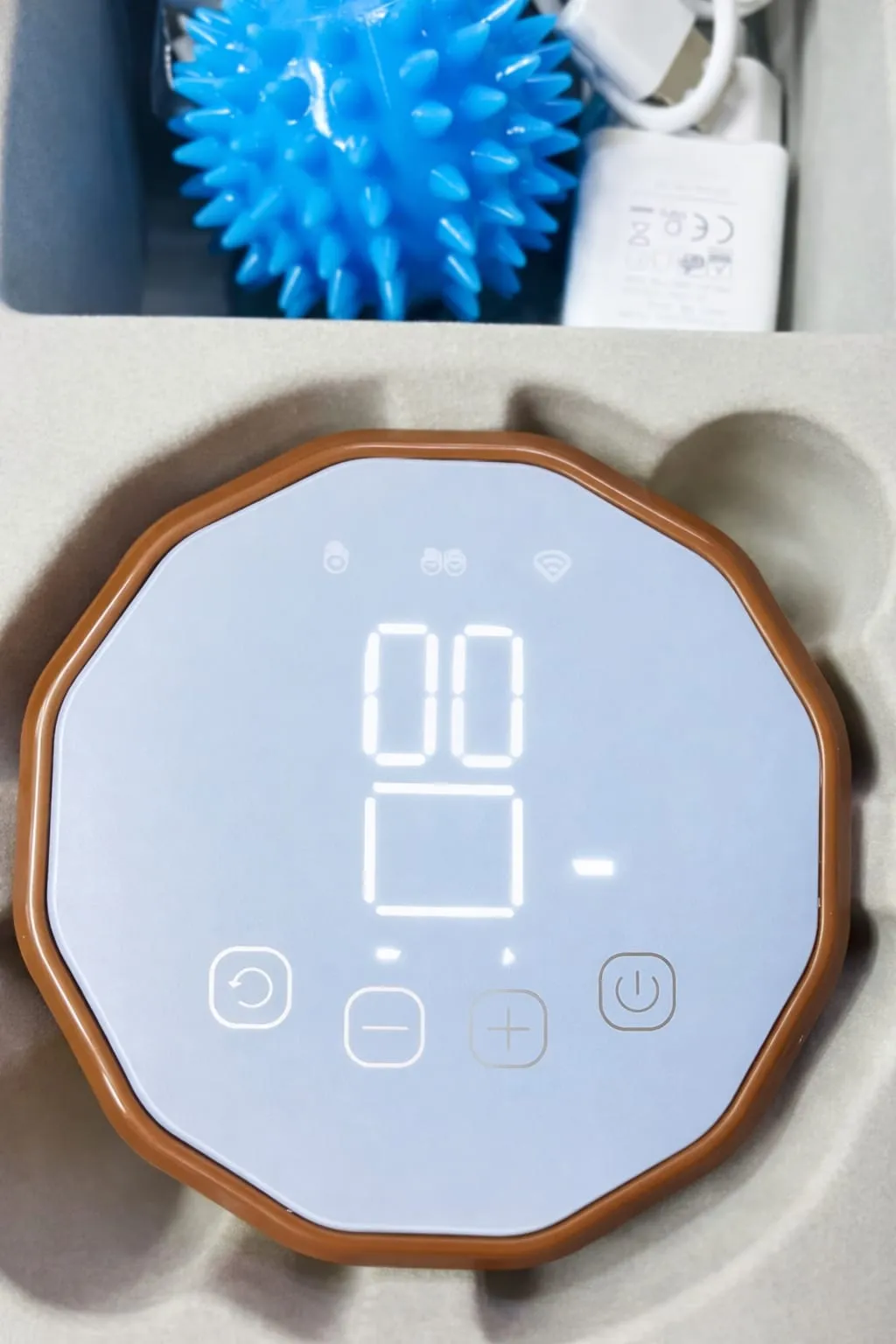 Picture of Finger and hand function rehabilitation trainer robots rehab gloves recovery exercise equipment for cerebral palsy arthritis stroke hemiplegia patient (S, Left Hand)