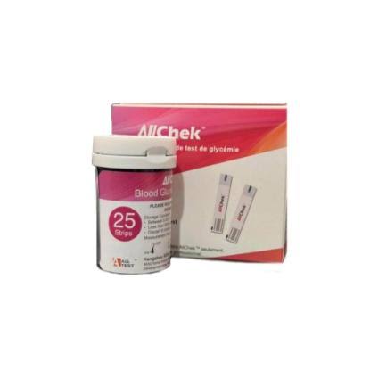 Picture of AllChek Blood Glucose Test Strips (25 & 50 Test Strips)