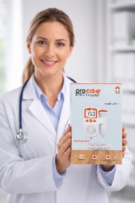 Picture of Procare Fetal Doppler (Model 007+) – Rechargeable Baby Heartbeat Monitor