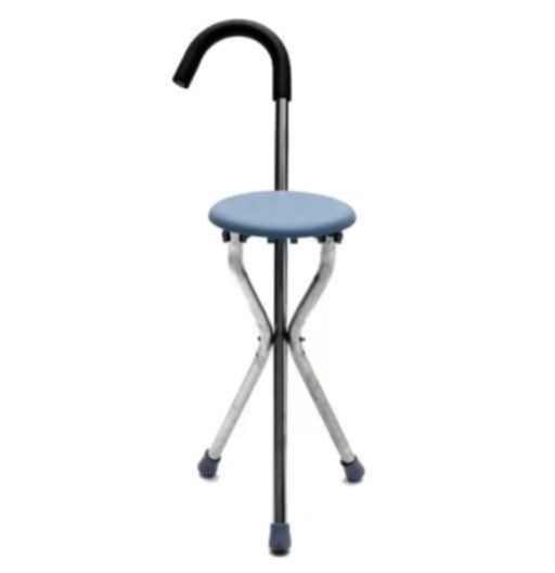 Picture of Walking Stick with Foldable Seat – Portable Support & Rest Solution