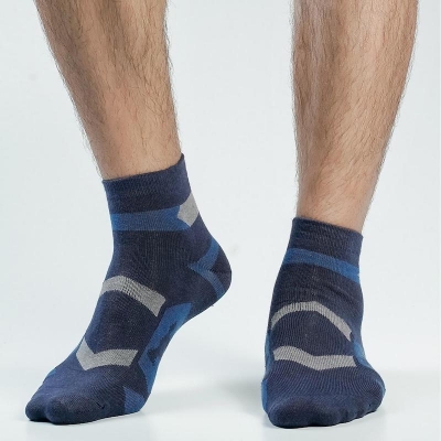 Picture of Speed Ankle Socks For Men  (Navy Blue)