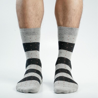 Picture of Premium Long Socks For Men  (Ash)