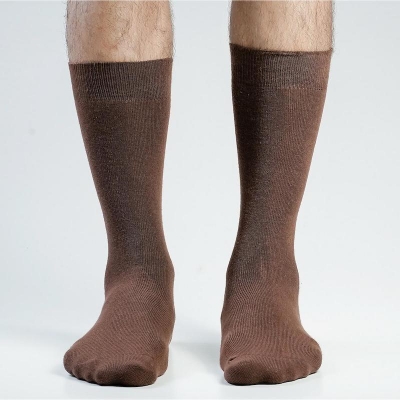Picture of Premium Long Socks For Men  (Chocolate)