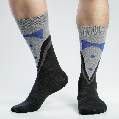 Picture of Premium Long Socks For Men  (Black)
