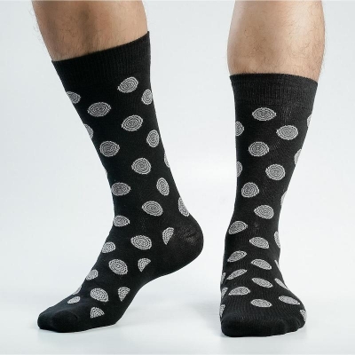 Picture of Super Dog Long Socks For Men  (Black)