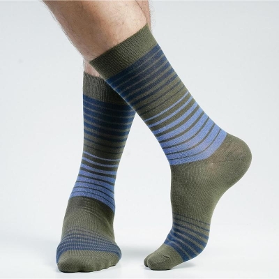 Picture of Swan Oxy Long Socks For Men  (Olive)