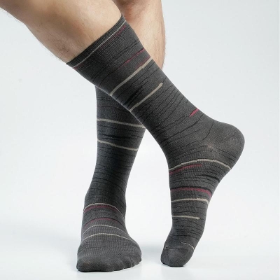 Picture of Swan Viara Long Socks For Men  (Charcoal)