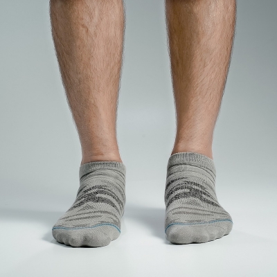 Picture of Kmalion Ankle Socks For Men  (Grey)