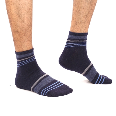 Picture of X-Club  Ankle  Socks for  Men  (Navy Blue)