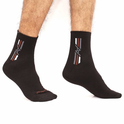 Picture of Premium Ankle Socks for Men by MB Hosiery  (Black)