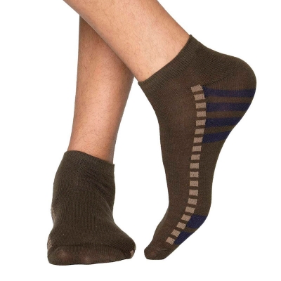 Picture of Premium Ankle Socks for Men  (Olive)