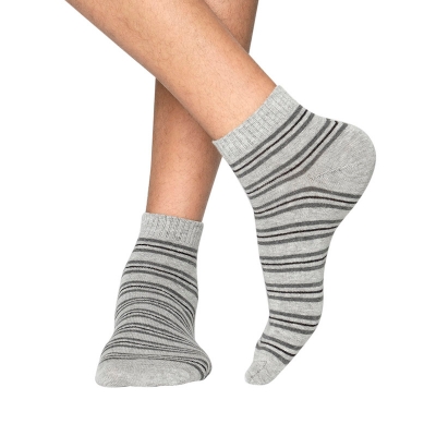 Picture of Premium Ankle Socks for Men  (Ash)