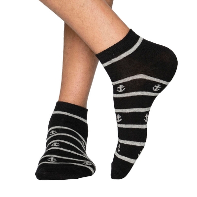Picture of Premium Ankle Socks for Men  (Black)
