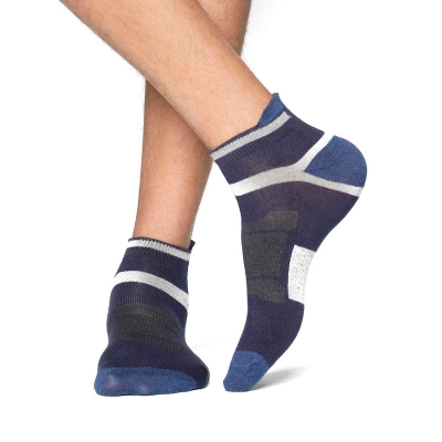 Picture of Premium Ankle Socks for Men  (Navy Blue)
