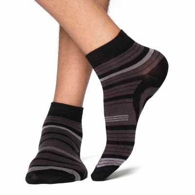 Picture of X-Club Ankle Socks for Men  (Black)