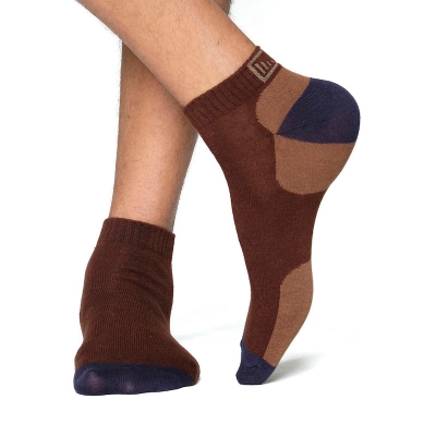 Picture of Premium Ankle Socks for Men  (Chocolate)
