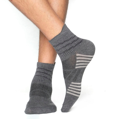 Picture of Premium Ankle Socks for Men  (Charcoal)