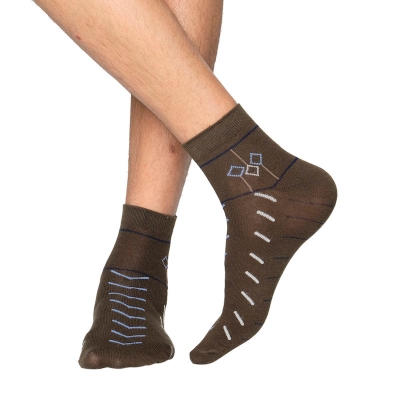 Picture of Premium Ankle Socks for Men  (Olive)