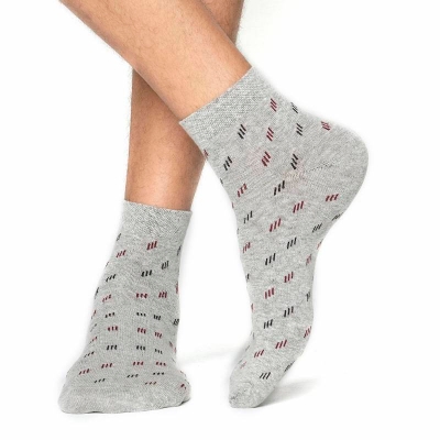 Picture of Swan Feel 360 Ankle Socks for Men  (Ash)