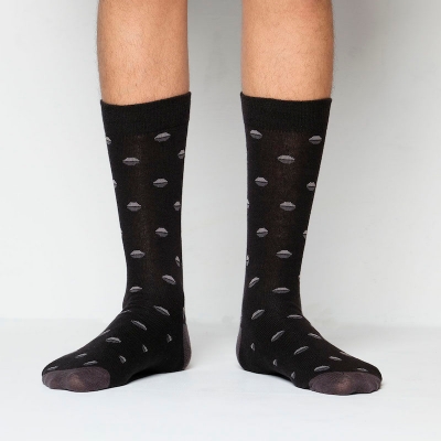 Picture of Premium Long Socks For Men  (Black)