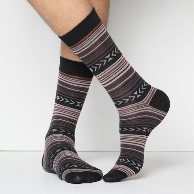 Picture of Premium Long Socks For Men  (Multicolor)